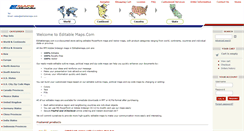 Desktop Screenshot of editablemaps.com